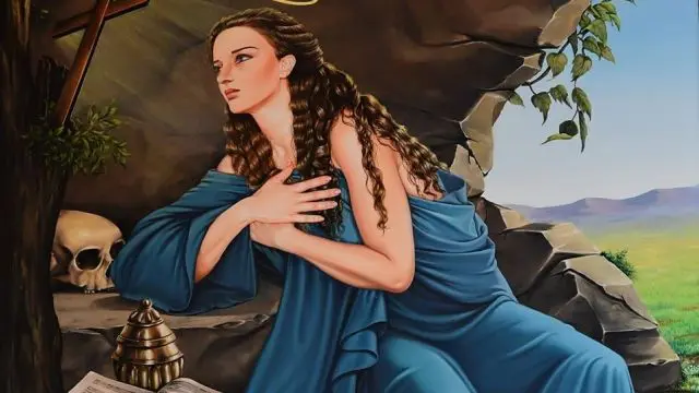 Saint Mary Madgalene painting