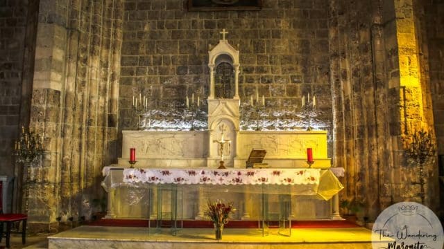 Tannourin el Fawqa – The church of Our Lady of Assumption (3)